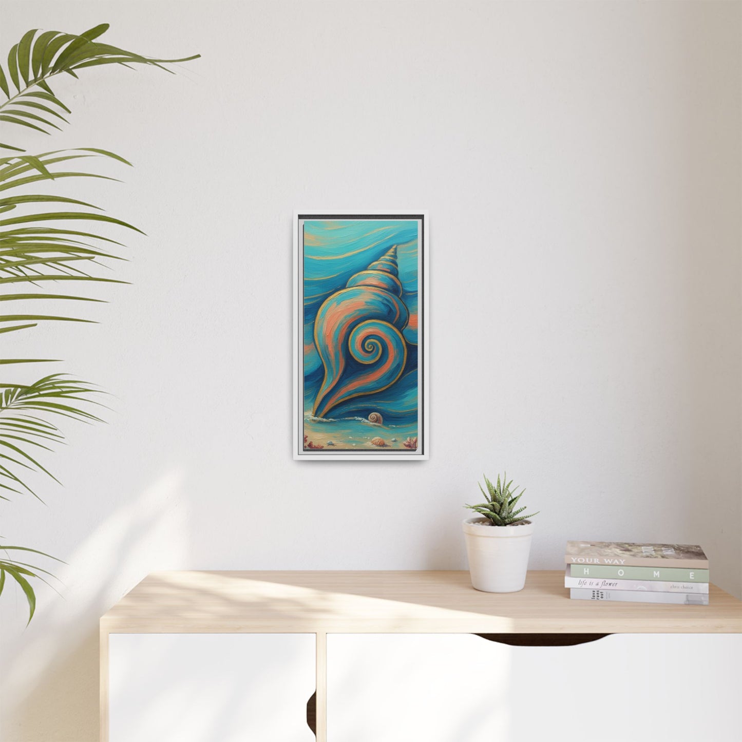 Vibration of the Keys – Colorful Sea Shell Coastal Wall Art